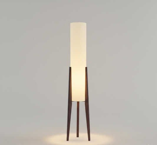 Lampa podłogowa na trójnogu