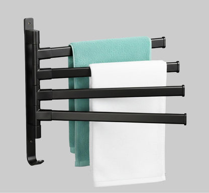 Obrotowy wieszak ścienny do łazienki